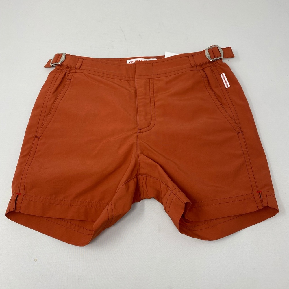 ORLEBAR BROWN**Orange Russell Swim Trunks**Size $145